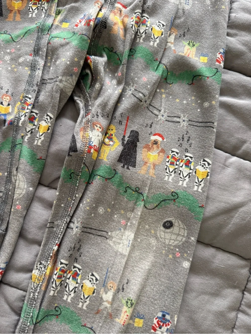 Hanna Andersson Organic Cotton Christmas Star Wars Darth Vader Pajama Set